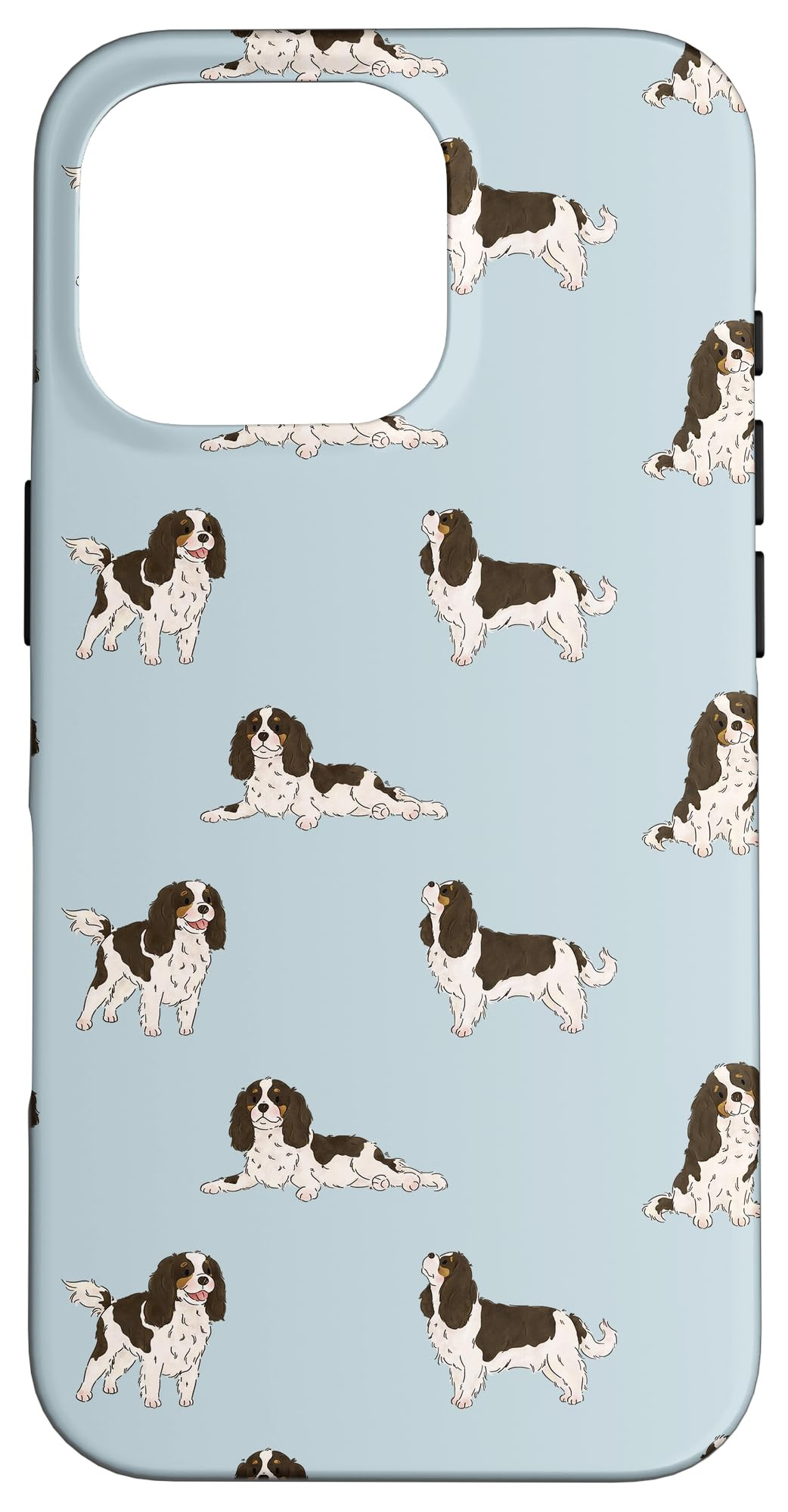 iPhone 16 Pro Tri Color Cavalier King Charles Spaniel Dog Mom Dog Lover Case | Amazon (US)