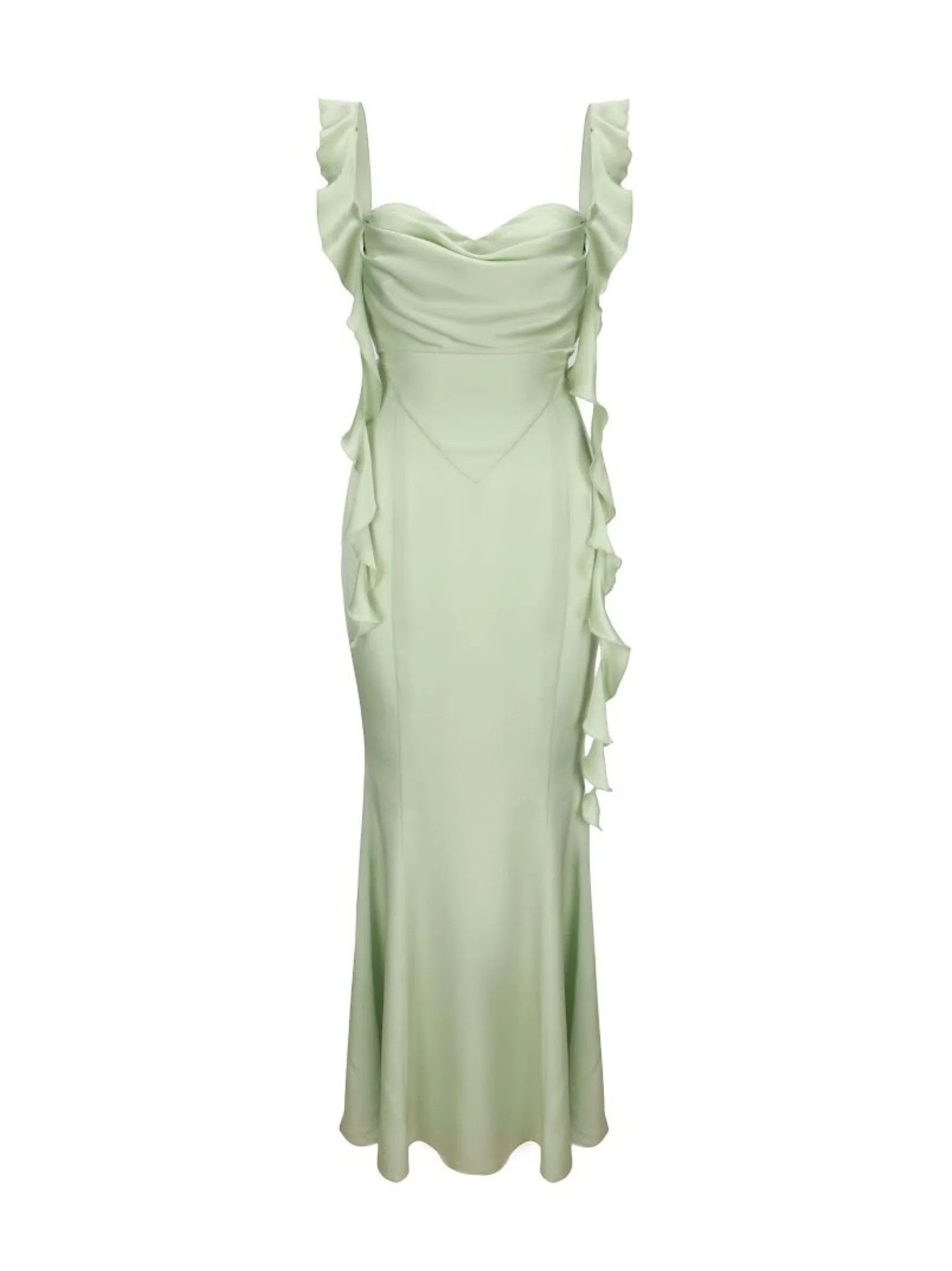Caroline Dress (Green) | Nana Jacqueline