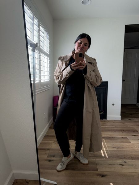 OOTD// large in the long-sleeve, trench, and leggings. 

* also linking old navy leggings that are just as good and converse that would be cute too 

xo, Sandroxxie by Sandra www.sandroxxie.com | #sandroxxie 

#LTKbump #LTKshoecrush #LTKstyletip