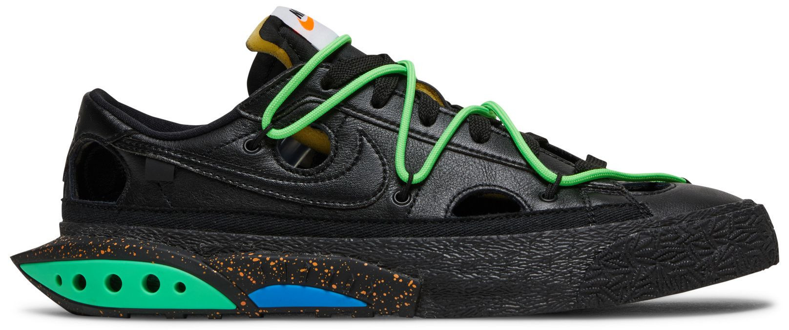 Off-White x Nike Blazer Low 'Black' | GOAT