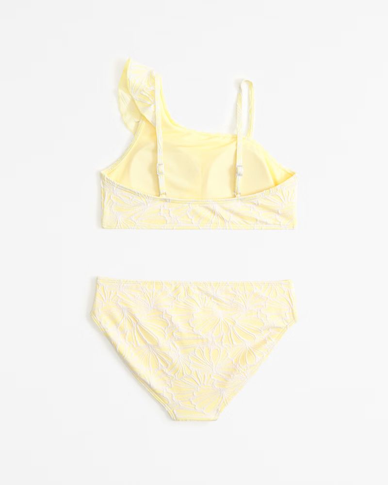 girls asymmetrical ruffle two-piece swimsuit | girls swimsuits | Abercrombie.com | Abercrombie & Fitch (US)