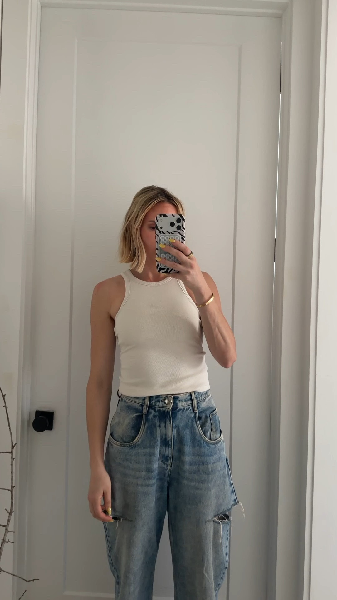 My exact tank is not part of the Amazon spring day sale but the other two I linked below are. I’m wearing a small in the tank. Jeans run tts￼

#LTKOver40 #LTKSaleAlert #LTKootd