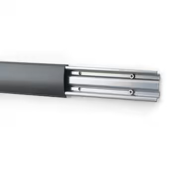 Rubbermaid FastTrack 84-Inches Silver Steel Multipurpose Storage rail | Lowe's