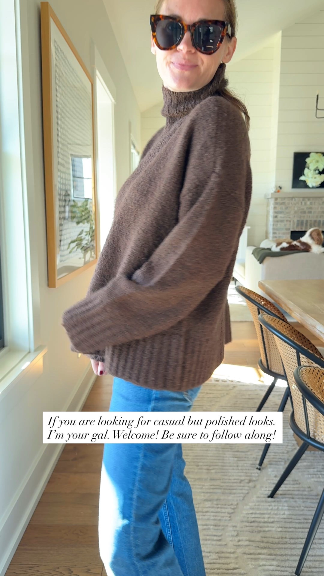 Sweater size XS
Coat size XS
Jeans size 25

#LTKOver40 #LTKSeasonal #LTKStyleTip