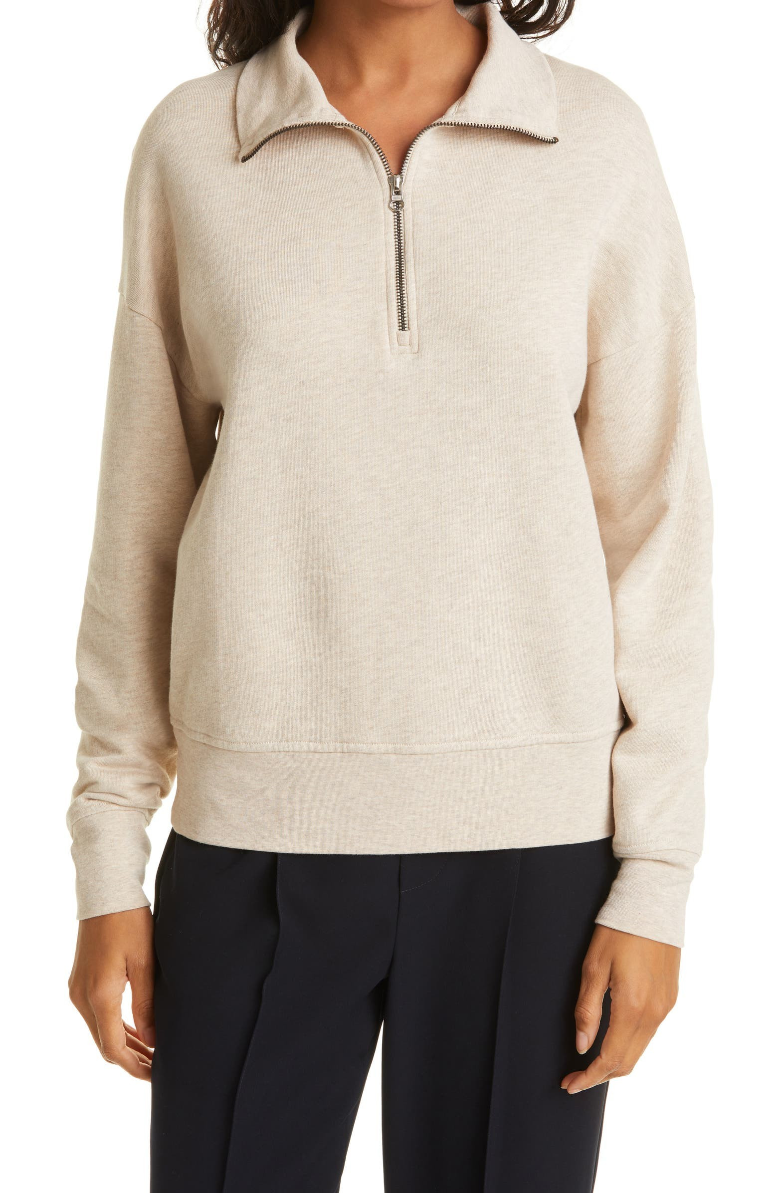 Cotton Half-Zip Pullover | Nordstrom