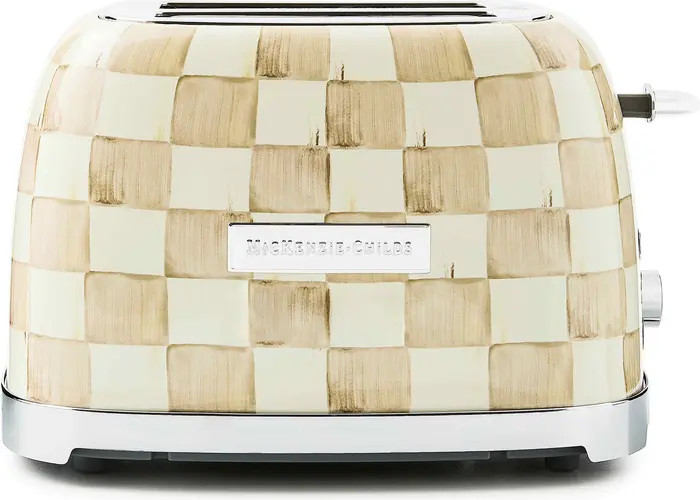 MACKENZIE CHILDS Mocha Check 2-Slice Toaster | Nordstrom | Nordstrom