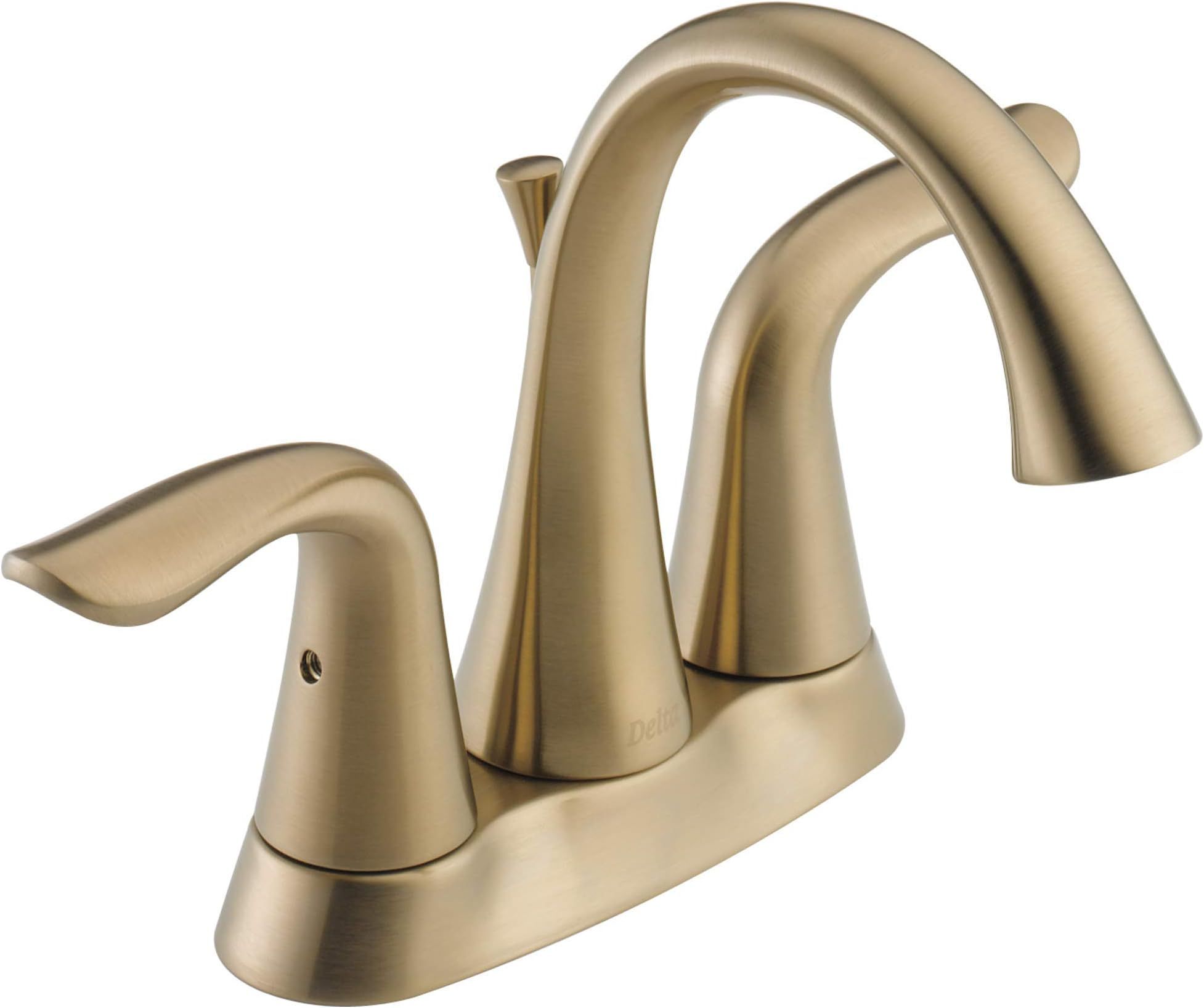 Delta Faucet Lahara Gold Bathroom Faucet, Centerset Bathroom Faucet, Diamond Seal Technology, Metal  | Amazon (US)