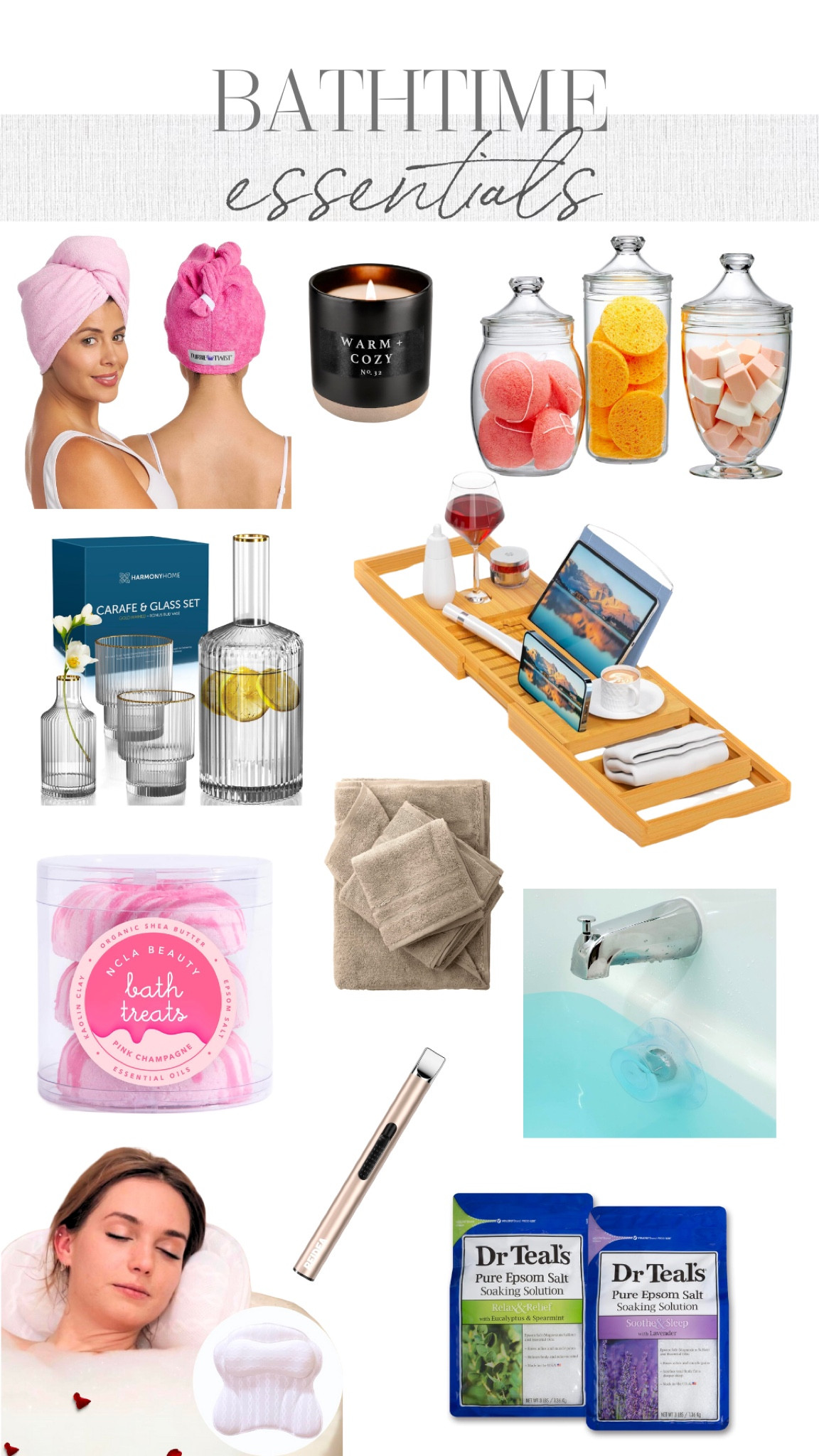 Bath time essentials 🥰🛁