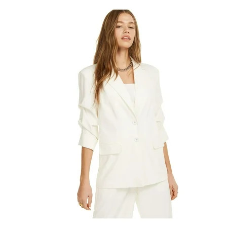 DANIELLE BERNSTEIN Womens White Blazer Jacket Size: XL | Walmart (US)