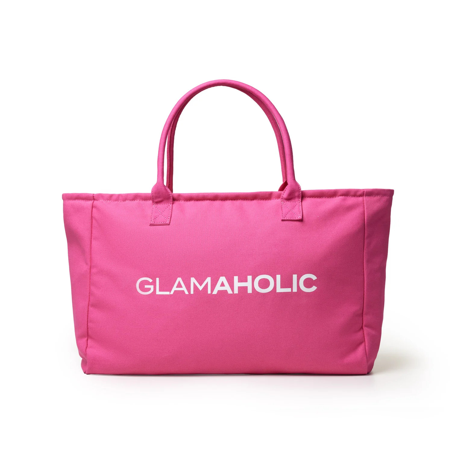 ATHLETIC CANVAS TOTE - HOT PINK | Glam-Aholic Lifestyle