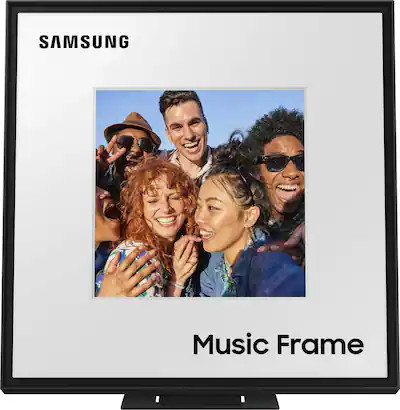 Samsung - HW-LS60D Music Frame Smart Speaker/Picture Frame, Dolby Atmos - Black | Best Buy U.S.