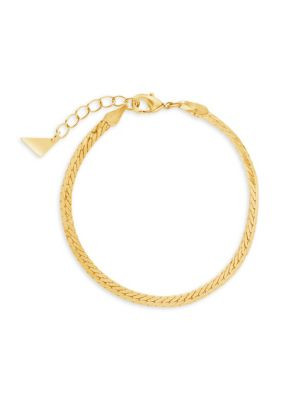 Bentley 14K Goldplated Chain Bracelet | Saks Fifth Avenue OFF 5TH