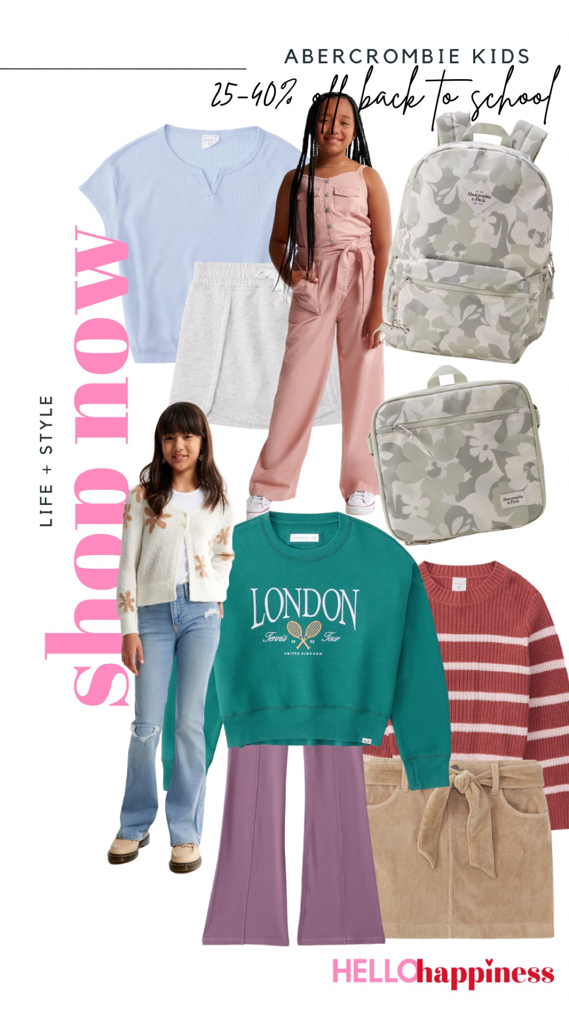 it’s all 25-40% off at Abercrombie for back to school | 

#LTKkids #LTKSeasonal #LTKBacktoSchool