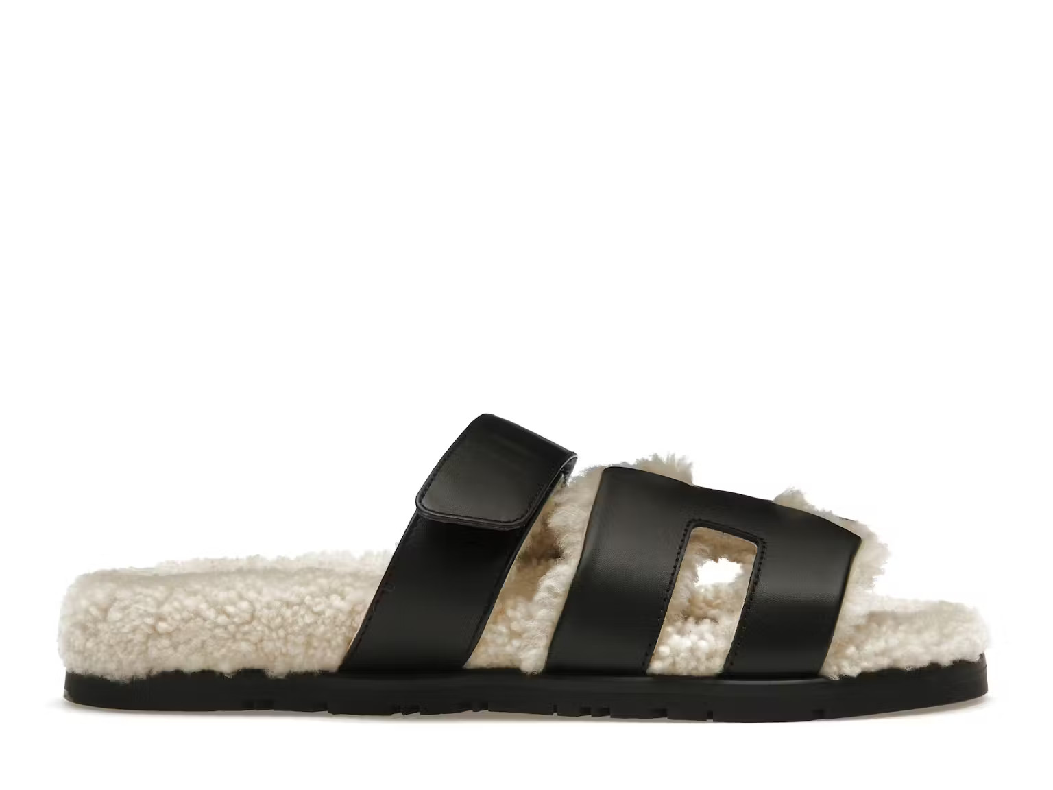 Hermes Chypre SherlingNoir/Ecru Calfskin (Women's) | StockX