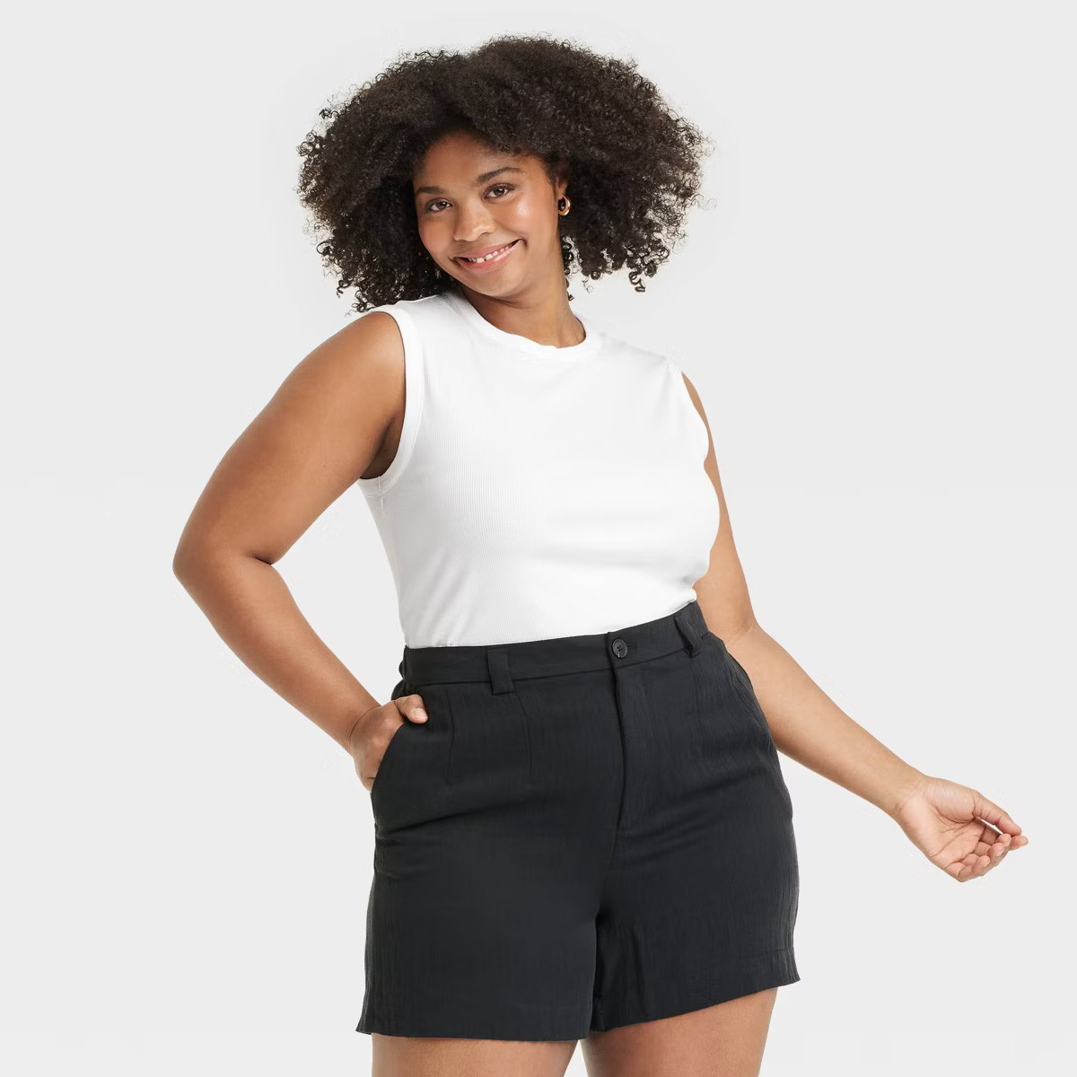 Women's Ribbed Muscle Tank Top - A New Day™ | Target