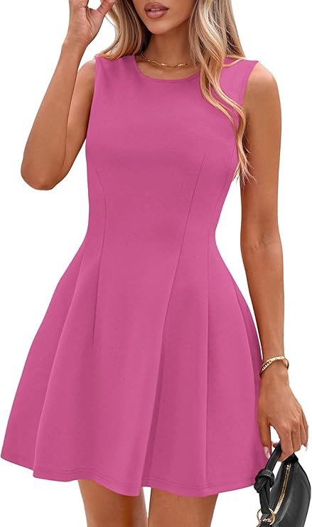 PRETTYGARDEN Summer Dresses for Women 2026 Elegant Classy Spring A Line Business Casual Work Grad... | Amazon (US)