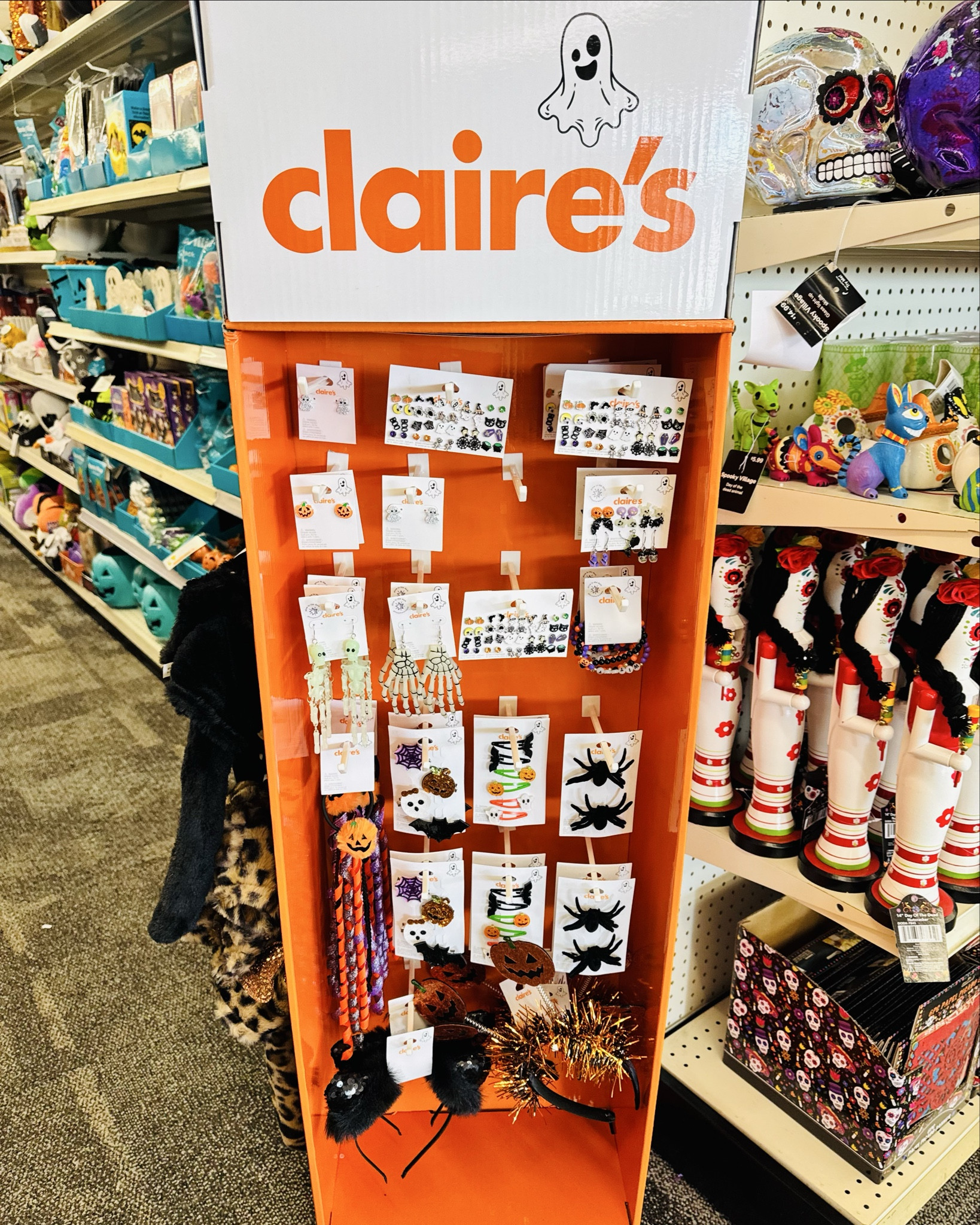 Claire’s Halloween jewelry & Halloween hair accessories
I got the 20 pack Halloween earrings, the ghost sparkly earrings, and the jack o lantern earrings for my daughters 👻🎃





CVS pharmacy, Claire’s Halloween, Halloween accessories, Halloween earrings 

#LTKFindsUnder50 #LTKHalloween #LTKKids