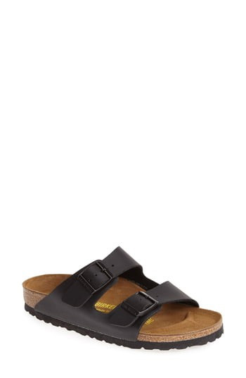 Women's Birkenstock Arizona Birko-Flor Sandal, Size 5-5.5US / 36EU B - Blue | Nordstrom