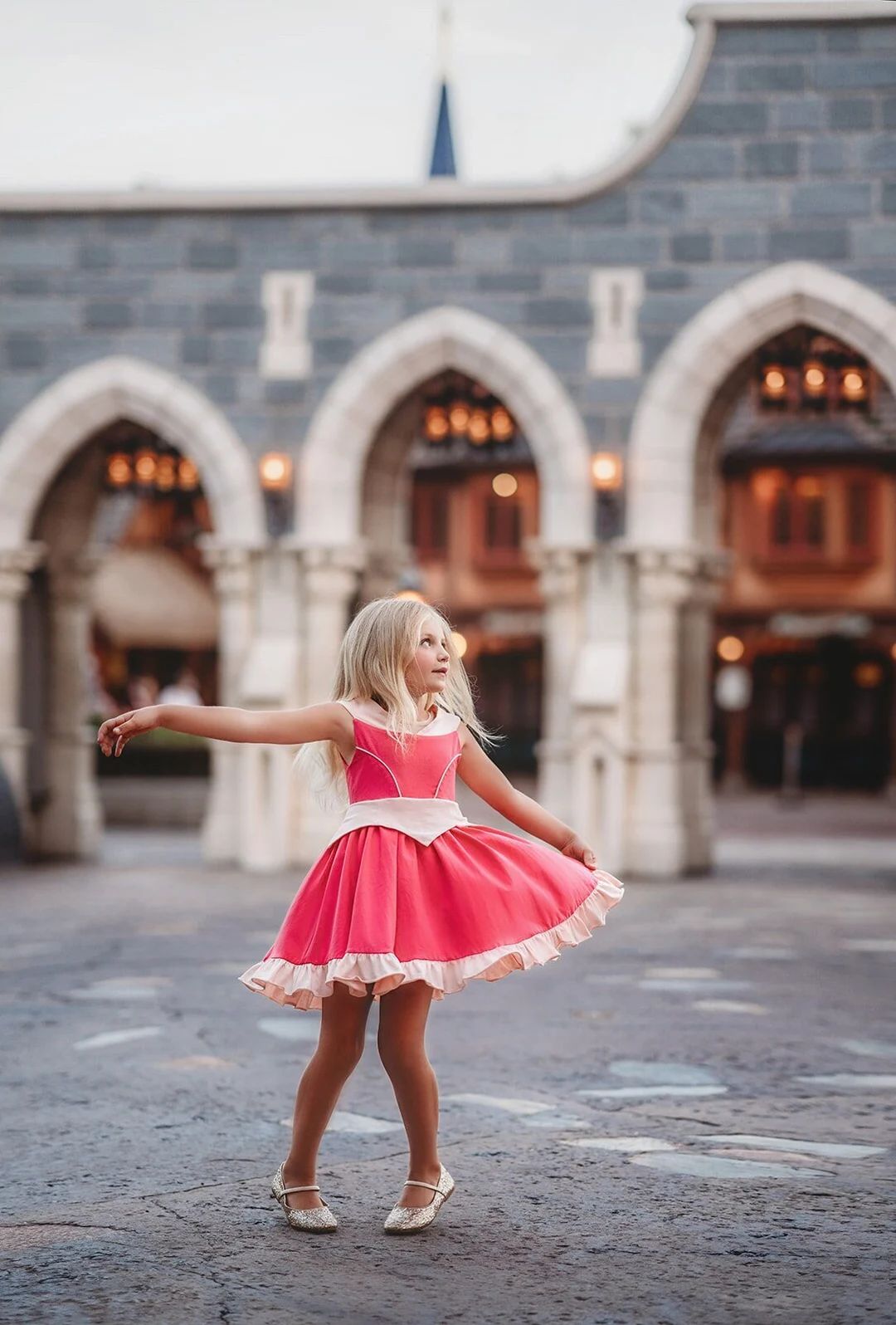 Sleeping Beauty Twirl dress,Girls Princess Dress,Princess Aurora Costume,Machine Washable Princes... | Etsy (US)