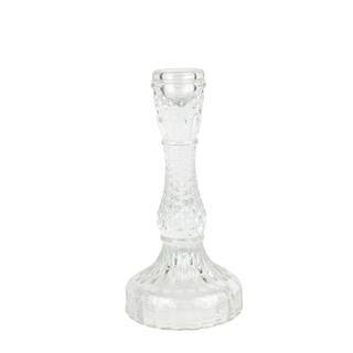 7" Small Clear Glass Candle Holder by Ashland® | Michaels | Michaels Stores