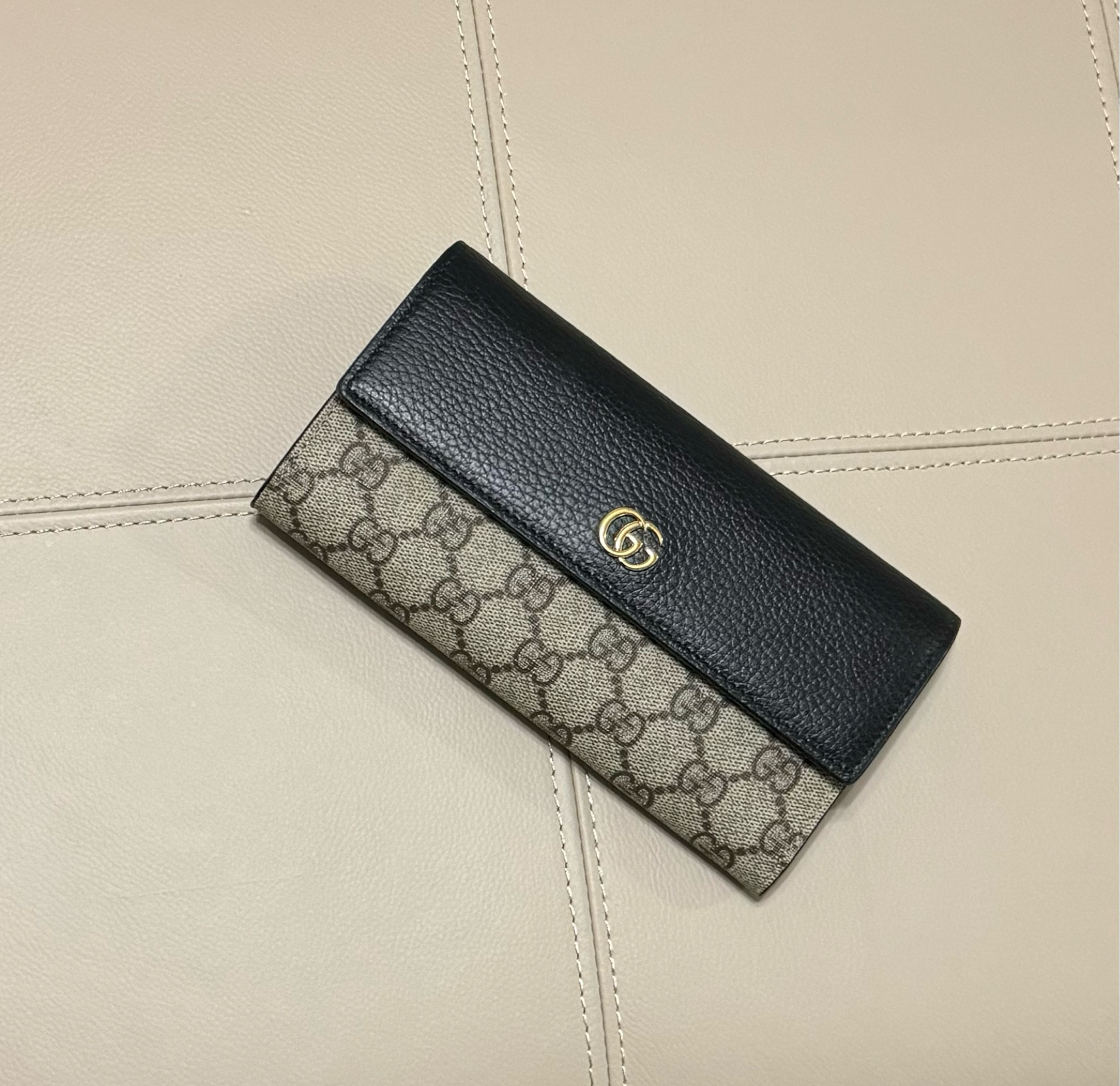 The perfect gift!!
GG MARMONT BI-COLOR CONTINENTAL WALLET 

#LTKHoliday #LTKGiftGuide