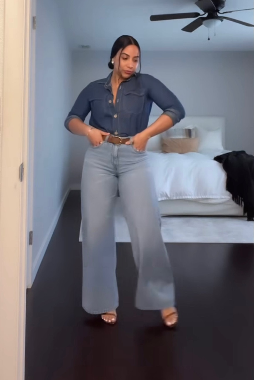 Wearing a size 6 in Jeans. The top is very old from Brendalin & Cora. Shoes: Stuart Weitzman. I couldn’t find the exact color of the shoes but I found them in black. 

#LTKfit #LTKunder100 #LTKFind