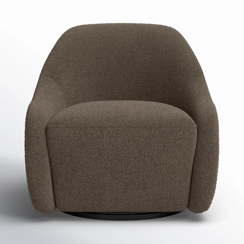 Fiera Upholstered Swivel Barrel Chair | AllModern