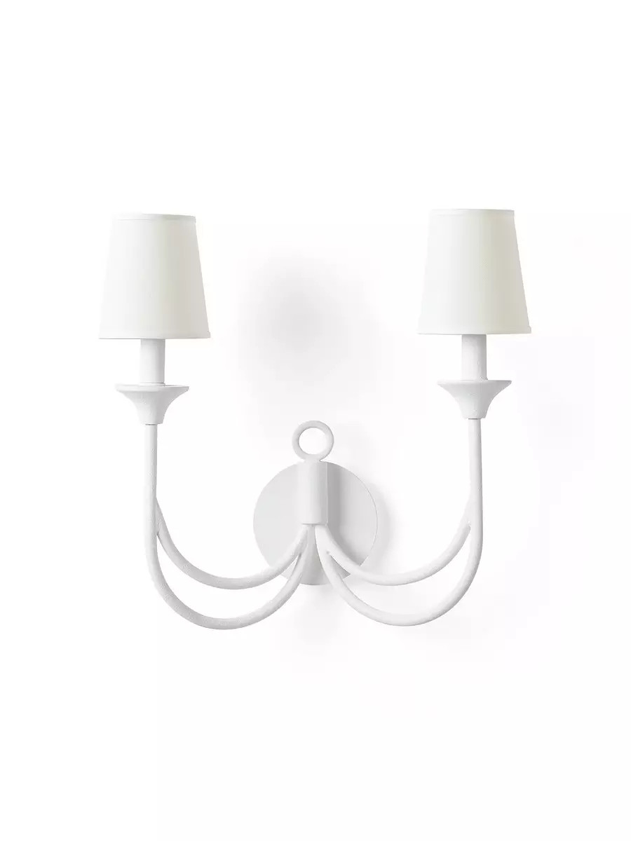 Carneros Double Sconce | Serena and Lily