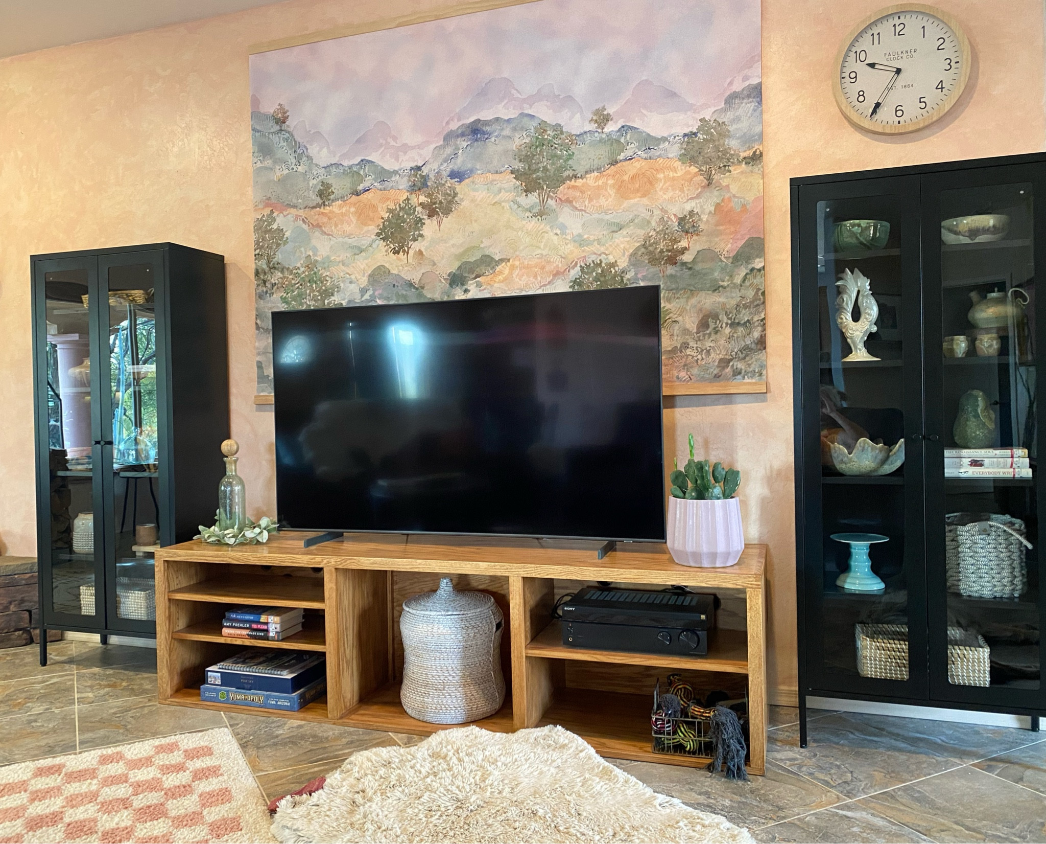New black metal cabinets from Amazon for the living room. I’m in love! Under $150 each, excellent quality, and the perfect size for collectibles, books, baskets. #bookcase #metalcabinet #curio #hutch #metalshelves #storagecabinet

#LTKhome