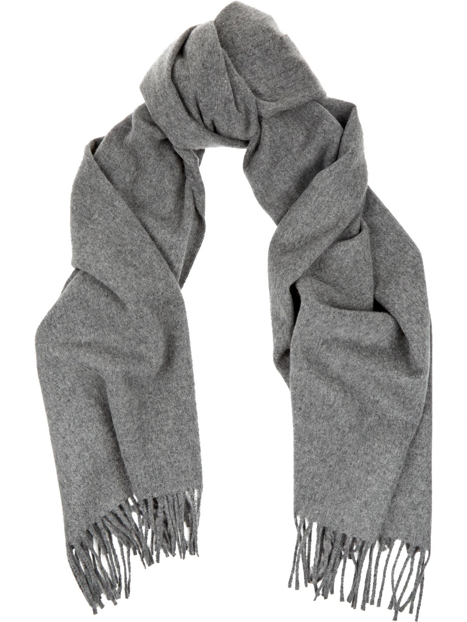 Acne Studios Canada Wool Scarf, Gray | NET-A-PORTER (US)