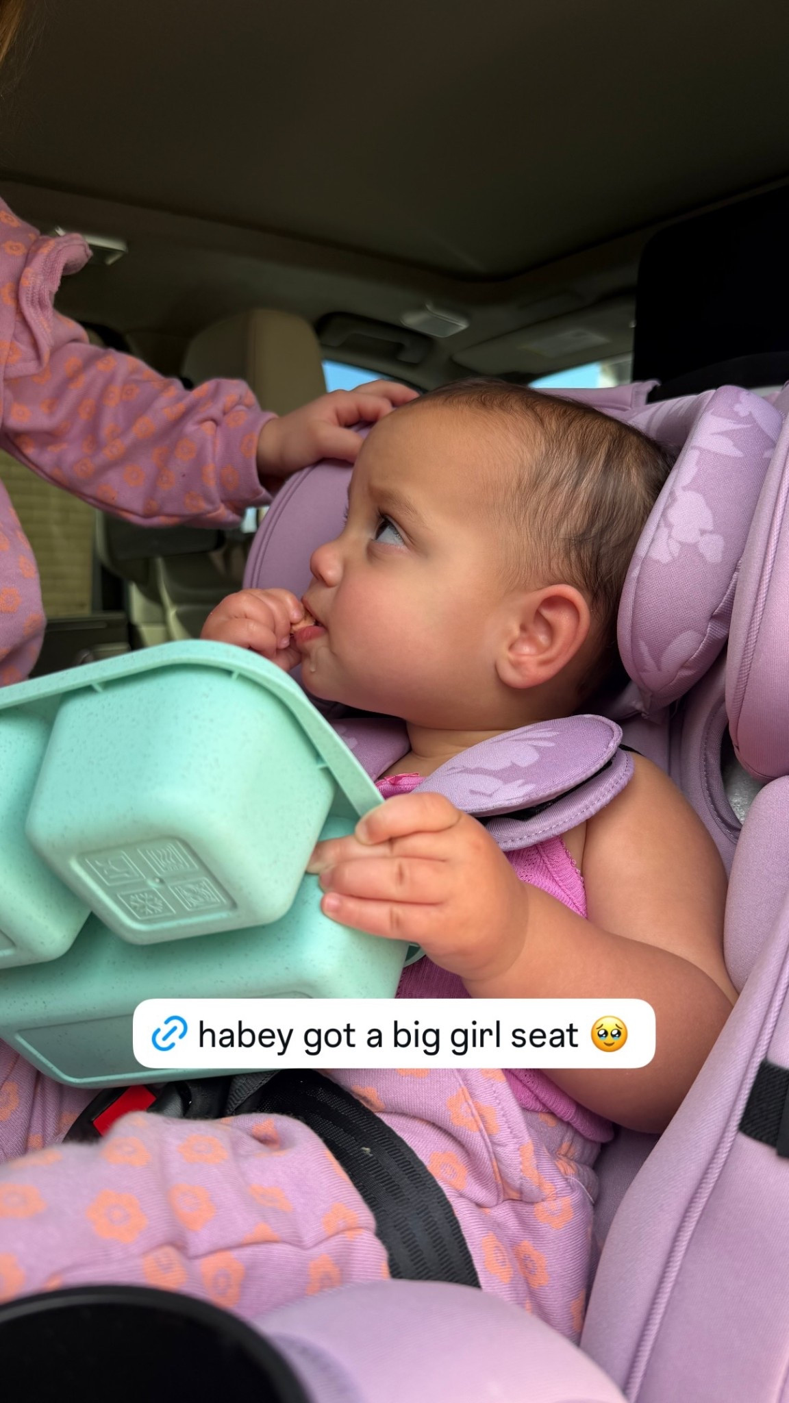 Habey got a big girl seat 🥹🥹🥹

#LTKBaby #LTKKids #LTKmomlife