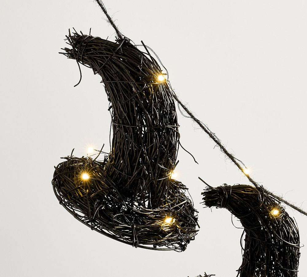 Lit Witch Hat String Lights | Pottery Barn (US)