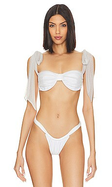 Drea Lurex Bikini Top
                    
                    BEACH RIOT | Revolve Clothing (Global)