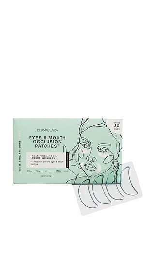 Dermaclara Occlusion Eyes & Mouth Patches in Beauty: NA. | Revolve Clothing (Global)