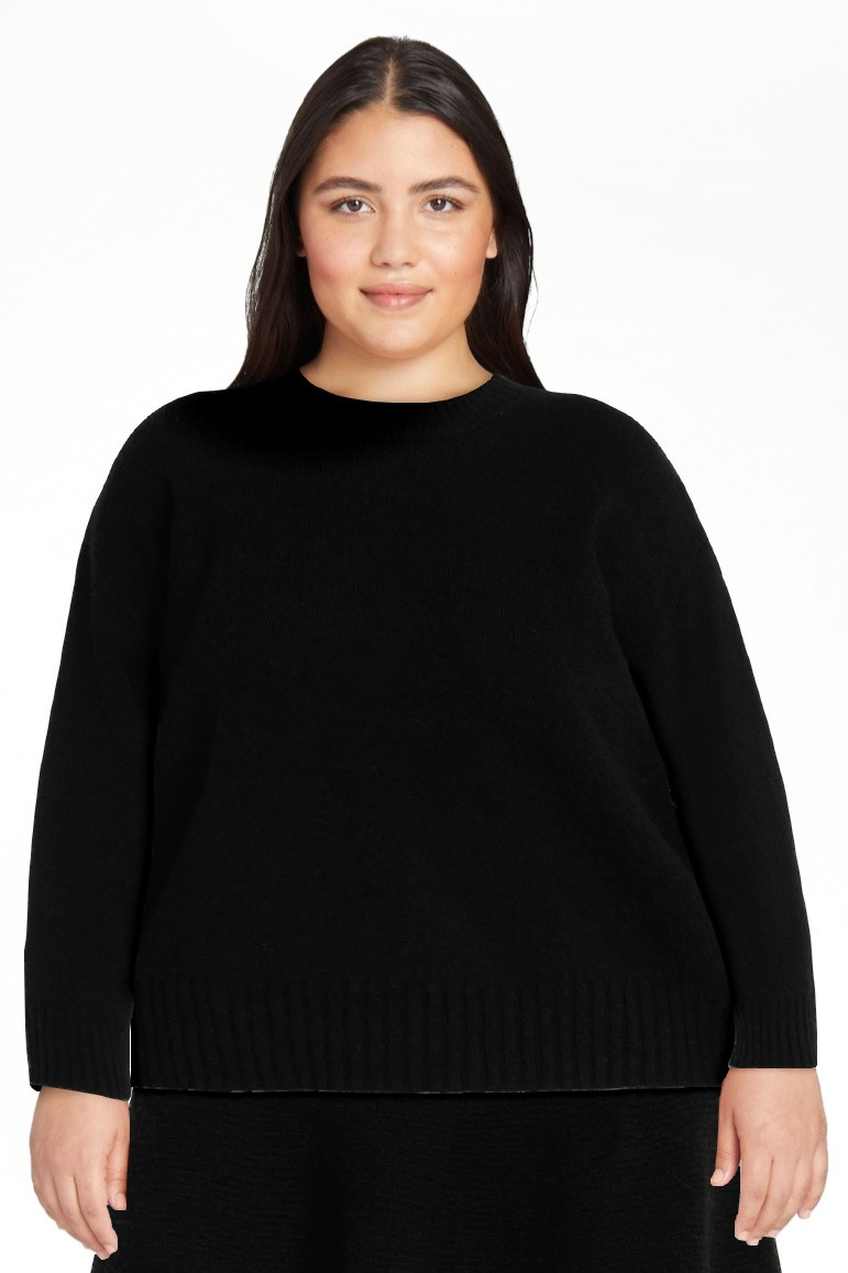 Free Assembly Women's Mock Neck Sweater with Long Sleeves, Sizes XS-4X | Walmart (US)