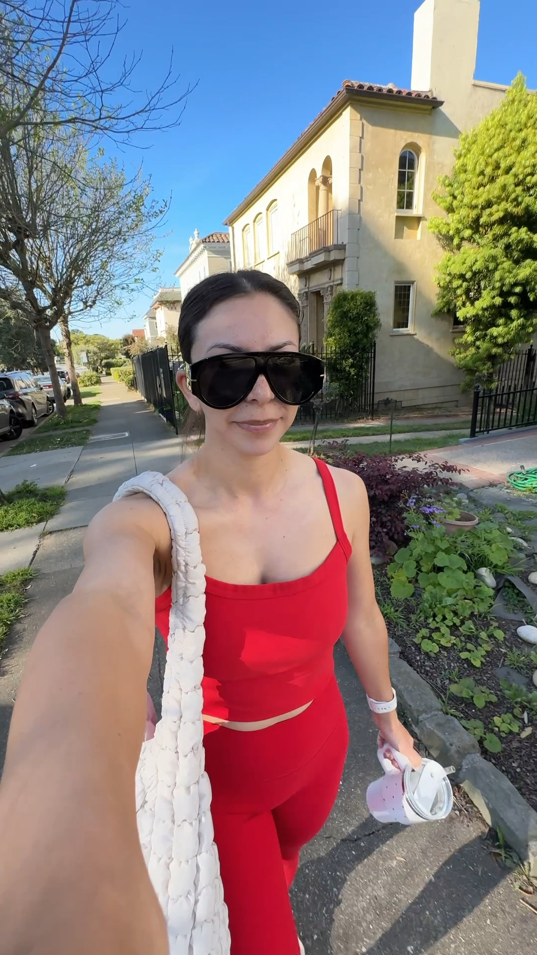 Barre workout outfit 

@abercrombie  leggings- small short
@abercrombie  bra top- medium
Tavi grip socks
New Balance 9060 sneakers
@Target puffer tote bag
Amazon sunglasses

Petite, active wear, barre outfit, Pilates outfit, workout outfit, red active set, red leggings


#LTKfitnessgoals #LTKActive #LTKPetite