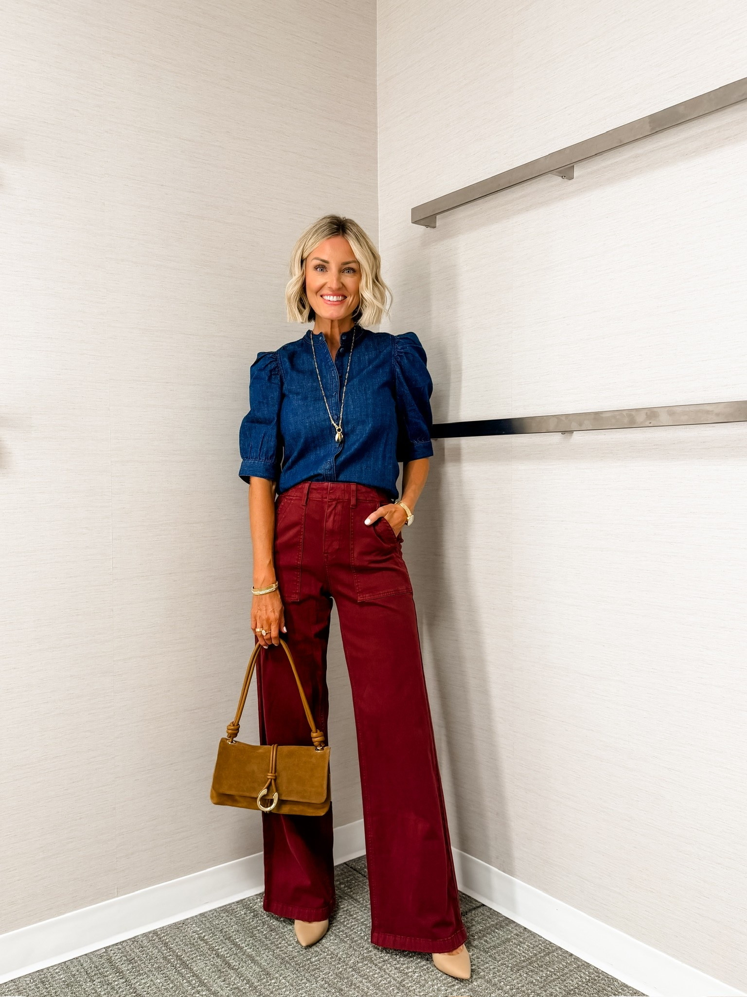 This look would be perfect for fall teacher workwear 👏🏼 wearing 00 in the top & size 25 in the pants.

Loverly Grey, NSALE, Nordstrom sale, sale alert

#LTKootd #LTKSeasonal #LTKSaleAlert