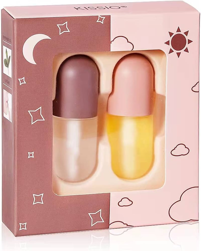 KISSIO Lip Plumper Set,Natural Lip Plumper,Lip Care, Lip Plumper Gloss,Lip Moisturizing Beautiful... | Amazon (US)
