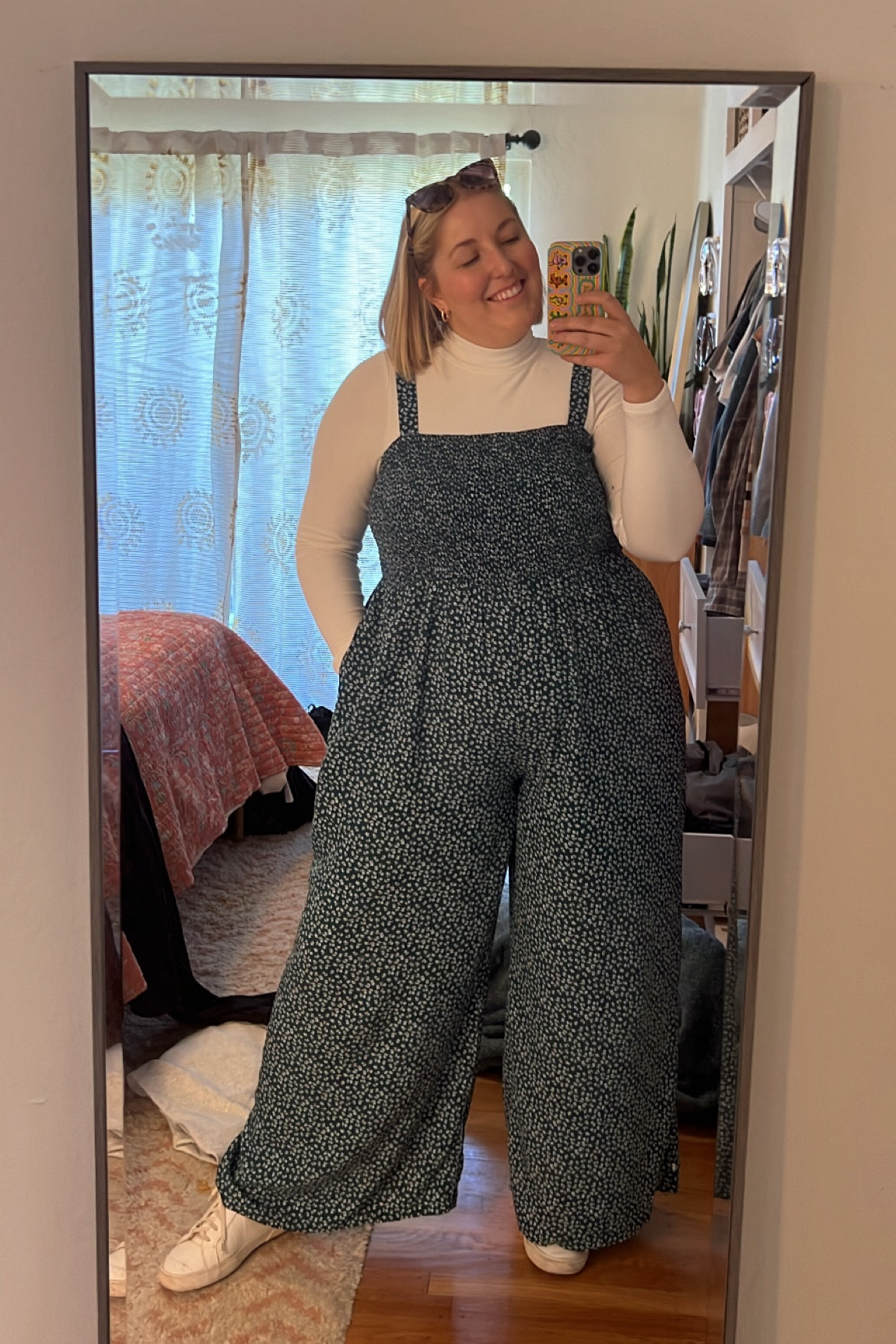 Sunday OOTD✨ Another built-in bra top from Klassy Network. So comfy! Wearing XL in the shirt, XXL in the jumpsuit  

#LTKStyleTip #LTKPlusSize #LTKMidsize