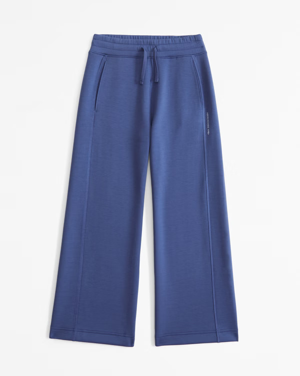 ypb neoknit wide leg sweatpants | Abercrombie & Fitch (US)