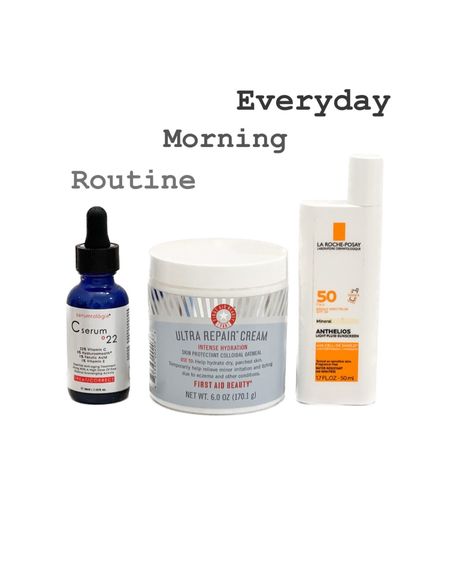 My morning routine 🧖🏼‍♀️
Vitamin C
Face cream
Sunblock 

#LTKsalealert #LTKunder50 #LTKbeauty