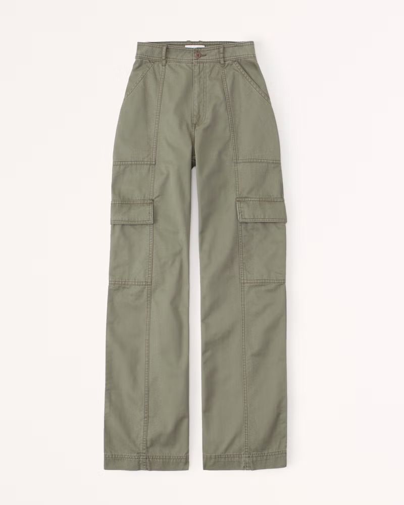 Women's Relaxed Utility Pants | Women's Bottoms | Abercrombie.com | Abercrombie & Fitch (US)