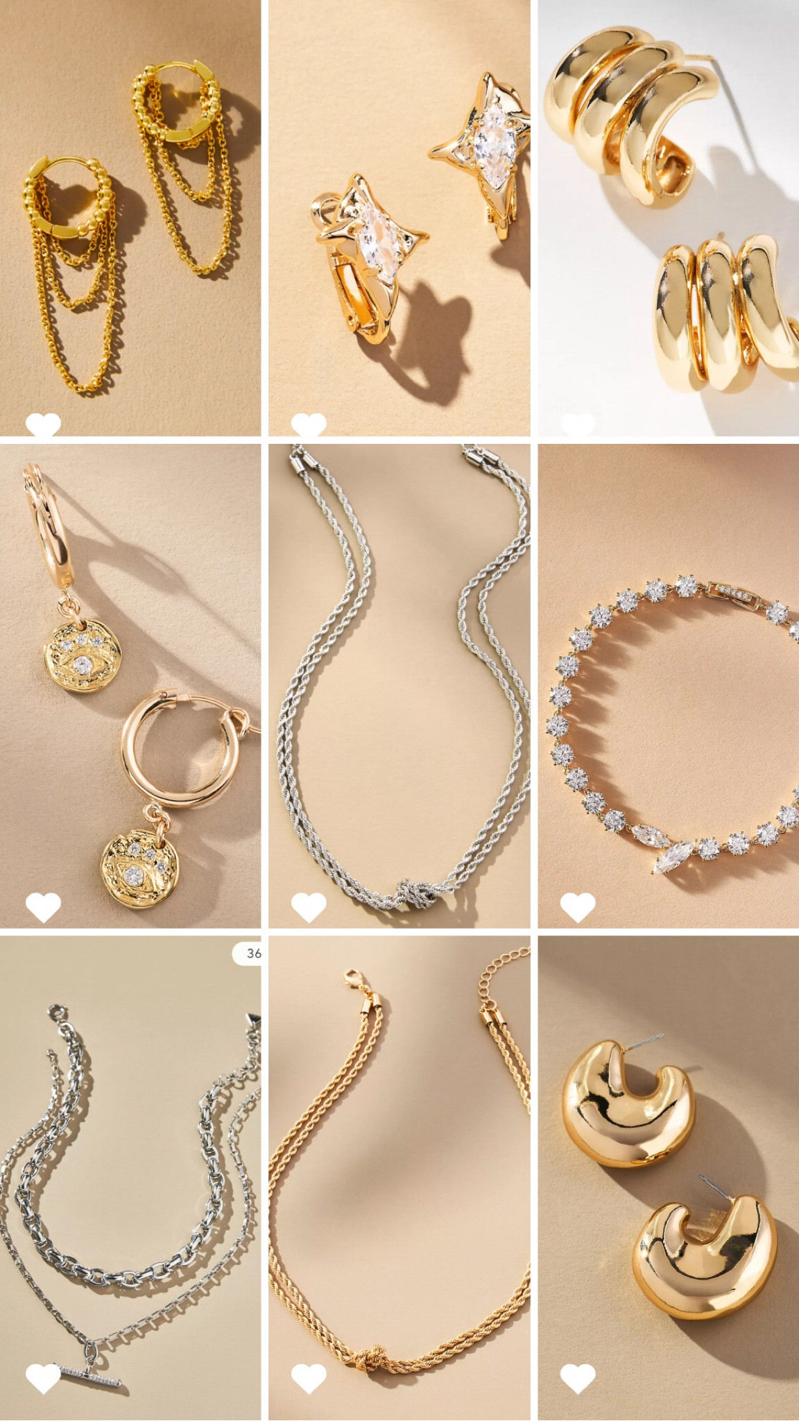 Anthropology Jewelry Favorites 

#LTKFindsUnder50 #LTKStyleTip #LTKWorkwear