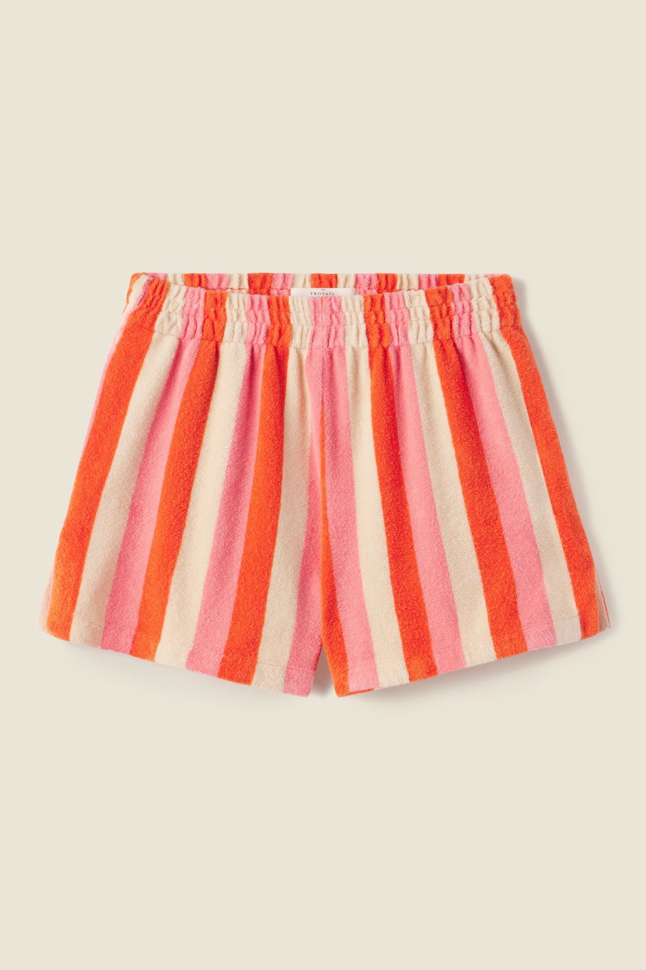 Dora Short Pink Cabana Stripe | TROVATA