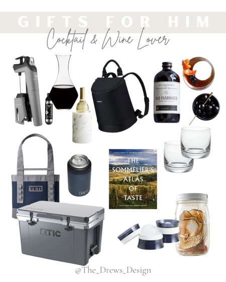 Shop gifts for wine lovers and cocktail lovers

#LTKunder50 #LTKCyberweek #LTKGiftGuide