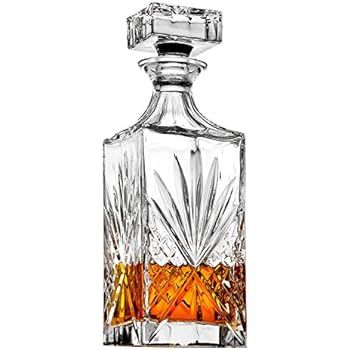 Whiskey Decanter for Scotch, Liquor, Vodka, Wine or Bourbon - Irish Cut 750ml | Amazon (US)