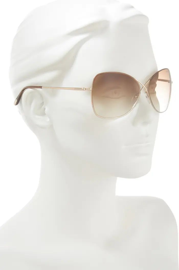 TOM FORD Colette 63mm Oversized Sunglasses | Nordstrom | Nordstrom