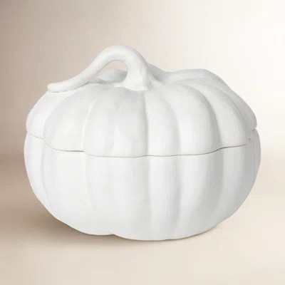 Pumpkin Ceramic Sculpture | Joss & Main