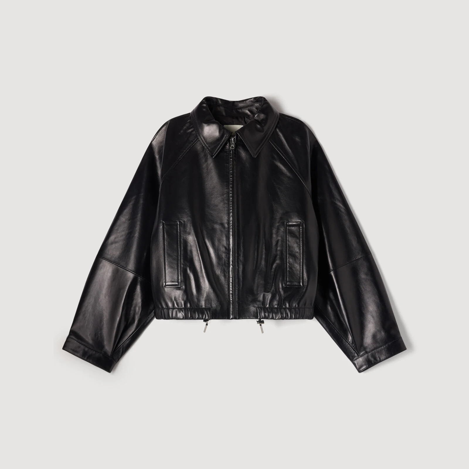 Lamb leather jacket | Sandro US | Sandro-Paris US