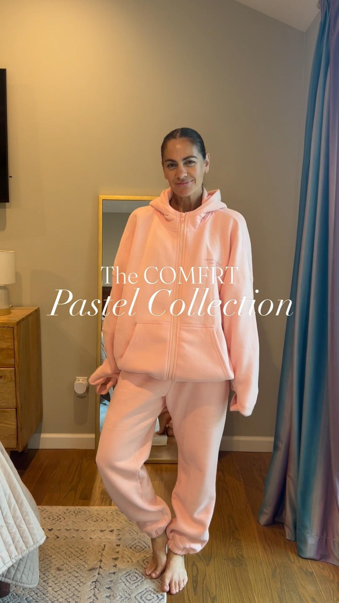 Comfrt pastel collection in bubble gum, so comfy

#LTKootd